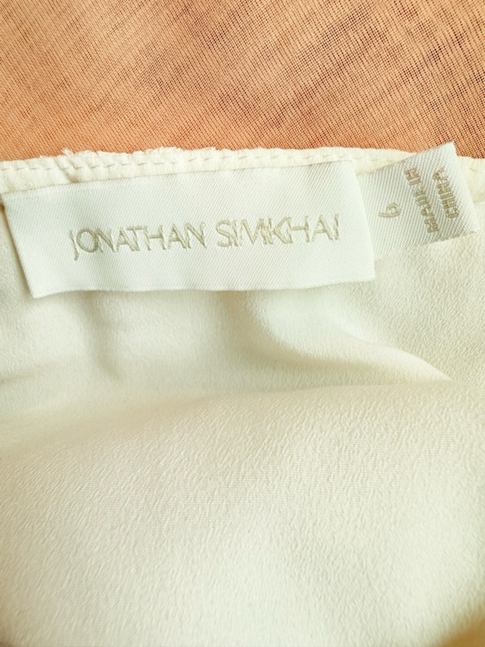 Jonathan Simkhai White Point D’Esprit Tiered Maxi Gown Size 6 - Picture 2 of 16